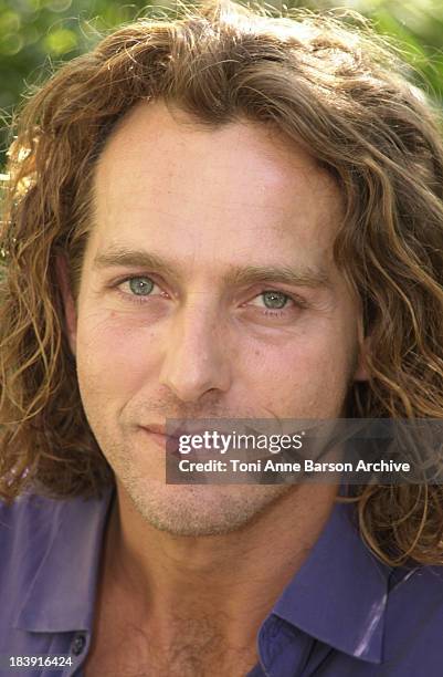 Laurent Hennequin during Saint-Tropez Fiction Television Festival 2001 - Ingrid Chauvin & Laurent Hennequin Portraits at Place des Lices in...