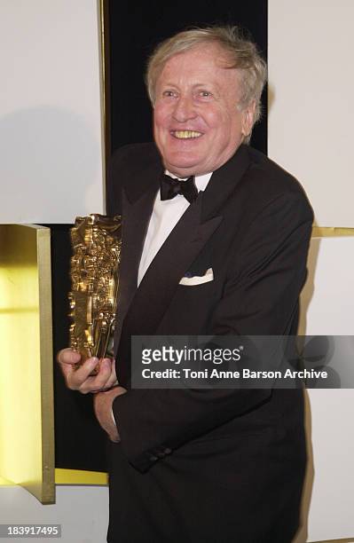 Claude Rich during Cesar Awards Ceremony 2002 - Press Room at Chatelet Theater in Paris, France.