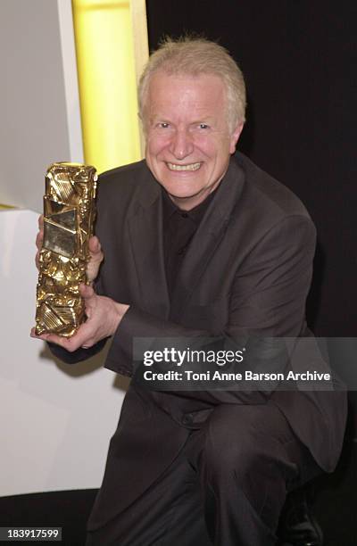Andre Dussollier during Cesar Awards Ceremony 2002 - Press Room at Chatelet Theater in Paris, France.