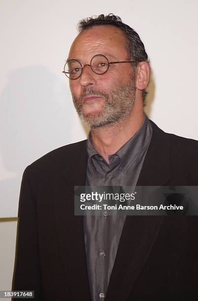 Jean Reno during Cesar Awards Ceremony 2002 - Press Room at Chatelet Theater in Paris, France.