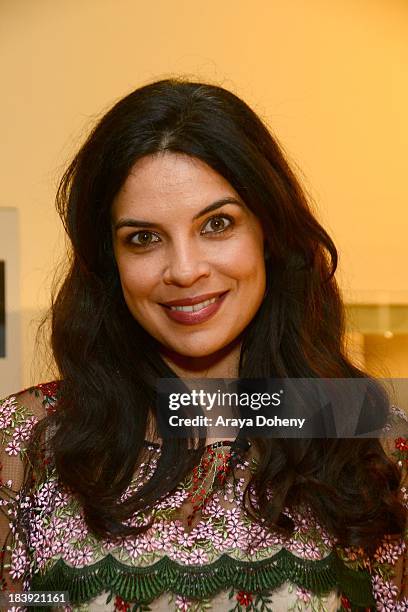 Zuleikha Robinson attends the David Yurman and Vogue with special host Jennifer Howell the celebrate The Willow Collection at David Yurman Boutique...