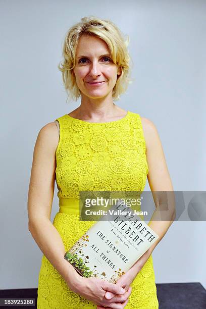 Author Elizabeth Gilbert discusses and signs copies of her book "The Signature of all Things" presented by Books and Books at Miami Dade College on...