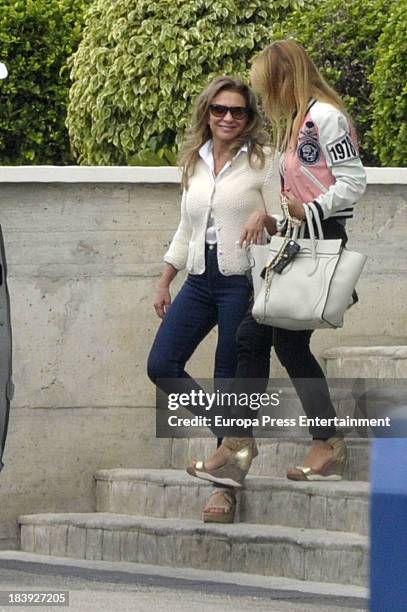 Alicia Koplowitz and Esther Alcocer Koplowitz are seen on September 13, 2013 in Torremolinos, Spain.