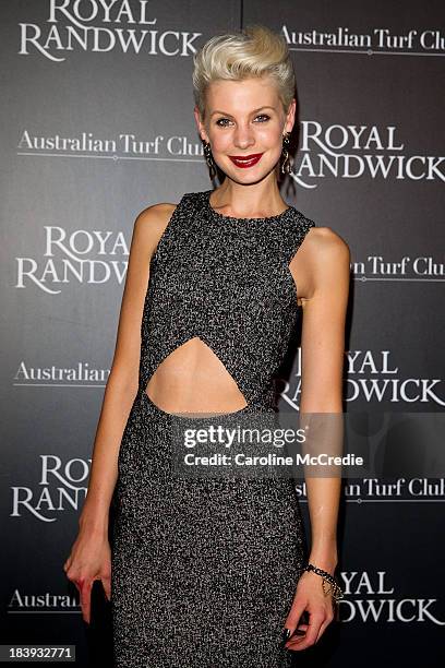 Kate Peck attends the Gala Launch event to celebrate the new Australian Turf on October 10, 2013 in Sydney, Australia.