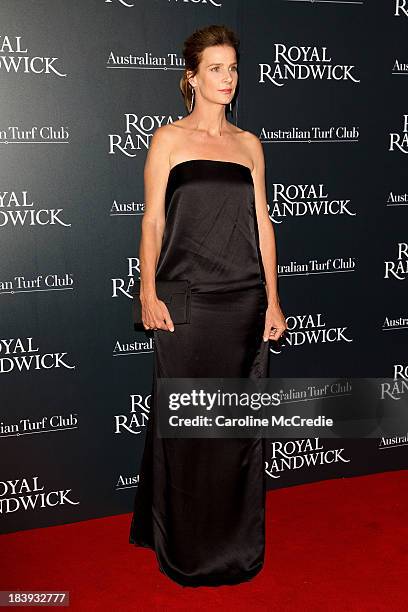 Rachel Griffiths attends the Gala Launch event to celebrate the new Australian Turf on October 10, 2013 in Sydney, Australia.