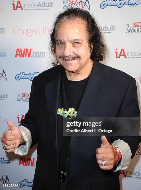 Adult film actor Ron Jeremy arrives for The 1st Annual Sex Awards 2013 held at Avalon on October 9, 2013 in Hollywood, California.