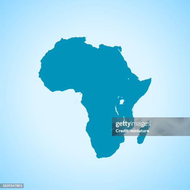 africa map - madagascar stock illustrations