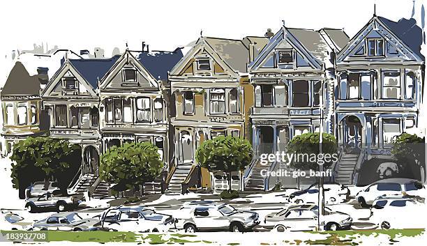 san francisco - san francisco stock-grafiken, -clipart, -cartoons und -symbole