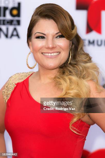 Singer Diana Reyes attends the 2013 Billboard Mexican Music Awards arrivals at Dolby Theatre on October 9, 2013 in Hollywood, California.