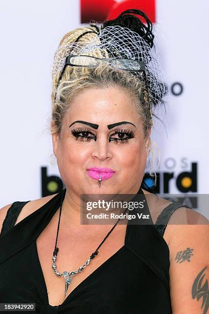 Personality Sonia Pizarro attends the 2013 Billboard Mexican Music Awards arrivals at Dolby Theatre on October 9, 2013 in Hollywood, California.