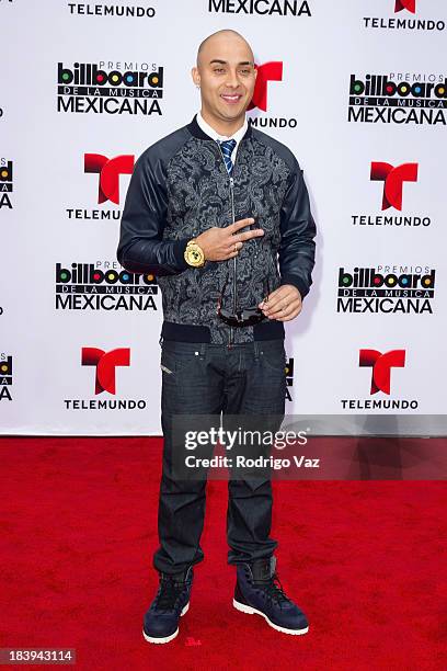 Recording artist Osmar Escobar attends the 2013 Billboard Mexican Music Awards arrivals at Dolby Theatre on October 9, 2013 in Hollywood, California.