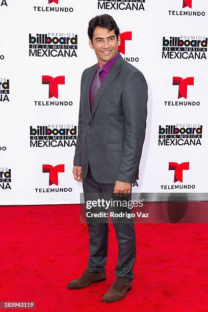 Actor Gabriel Porras attends the 2013 Billboard Mexican Music Awards arrivals at Dolby Theatre on October 9, 2013 in Hollywood, California.