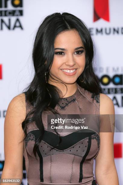 Singer Becky G attends the 2013 Billboard Mexican Music Awards arrivals at Dolby Theatre on October 9, 2013 in Hollywood, California.