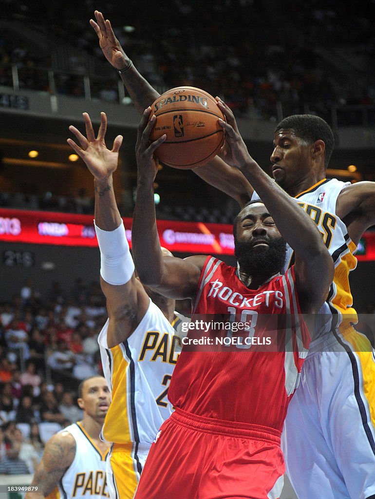 BASKET-PHI-US-NBA-ROCKETS-PACERS