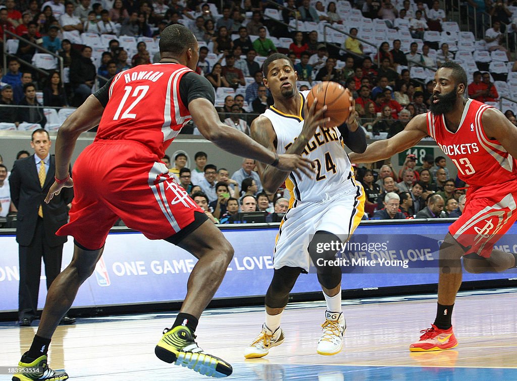 Houston Rockets v Indiana Pacers