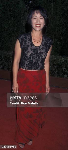 Freda Foh Shen attends the world premiere of "Mulan" on June 5, 1998 at the Hollywood Bowl in Hollywood, California.