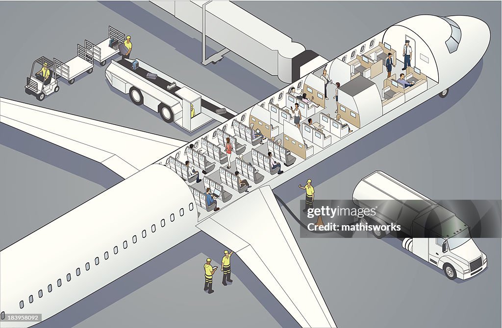 Airplane Cutaway