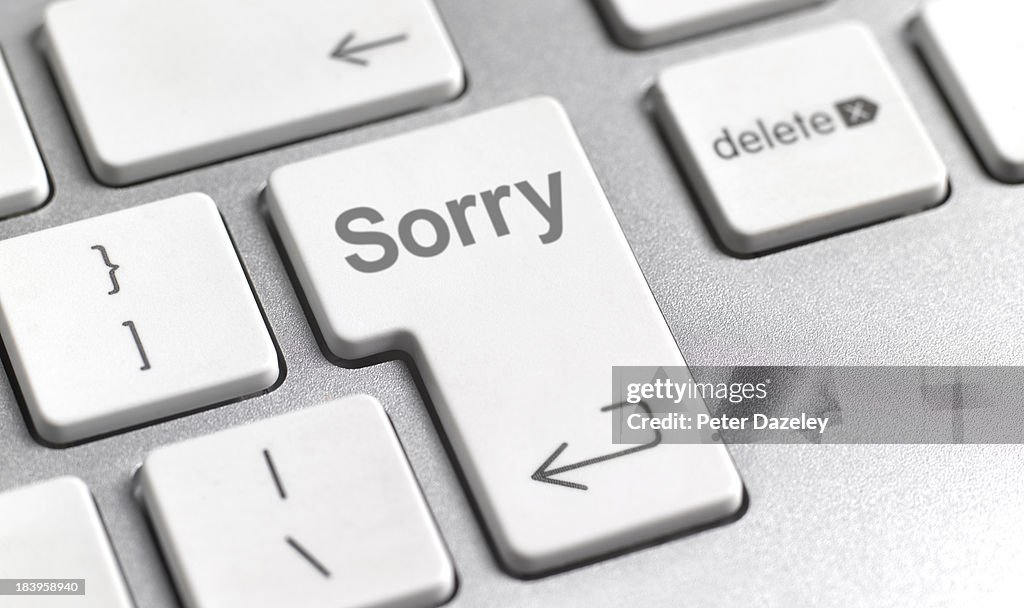 Sorry on computer keyboard