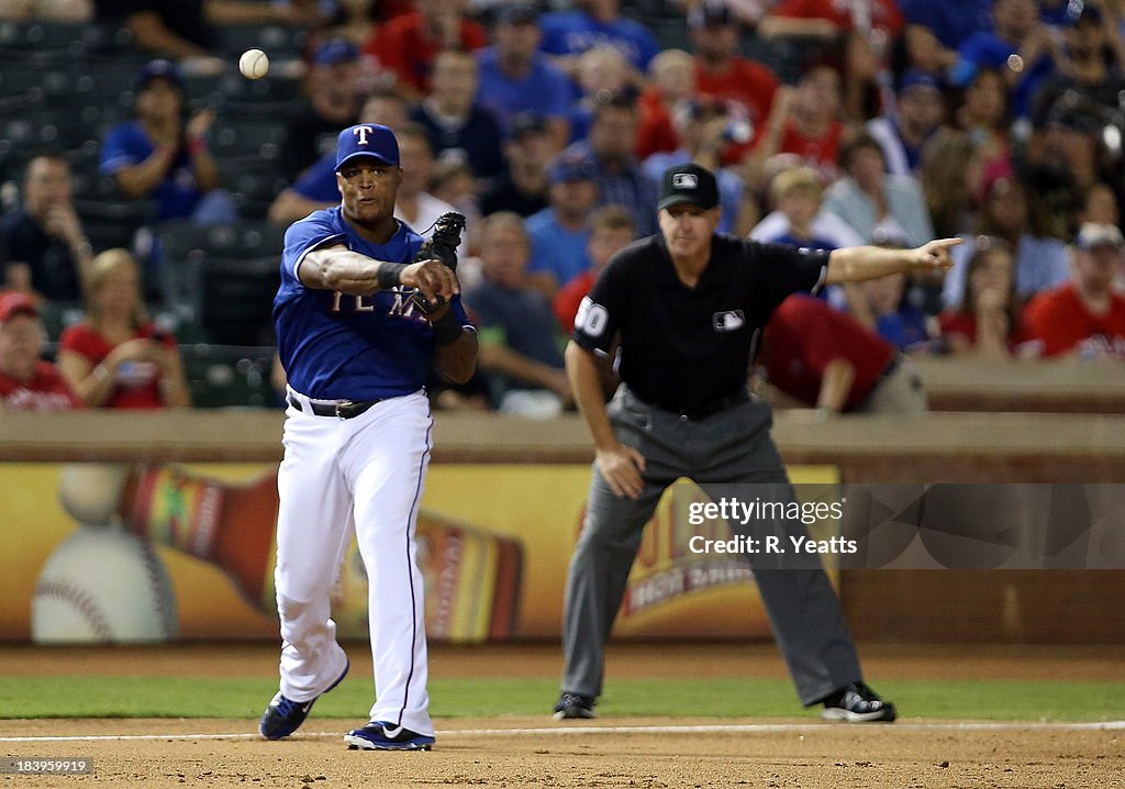 Houston Astros v Texas Rangers