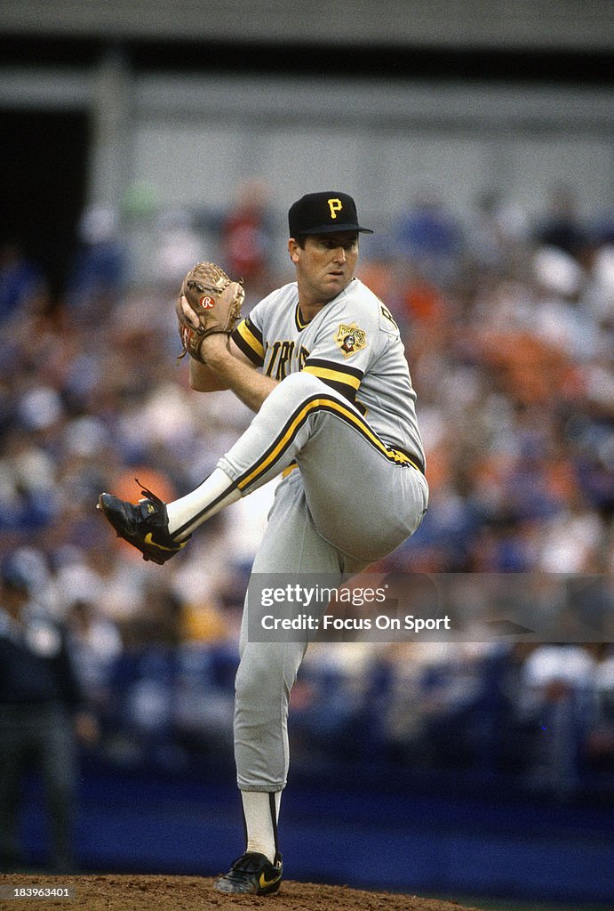 Pitcher Rausch Pitcher Rick Reuschel of the Pittsburgh Pirates pitches against the ...