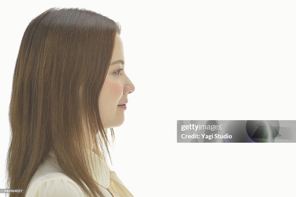 Portrait of woman,smiling