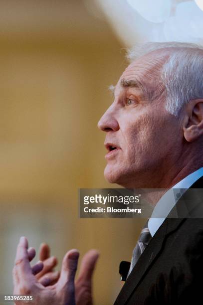 Daniel Tarullo, governor of the U.S. Federal Reserve, speaks during the 2013 Bretton Woods Committee International Council Meeting in Washington,...