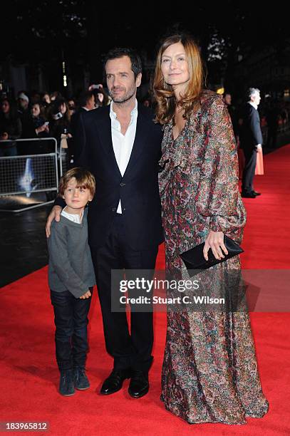 Producer David Heyman and guests attend a screening of "Gravity" during the 57th BFI London Film Festival at Odeon Leicester Square on October 10,...