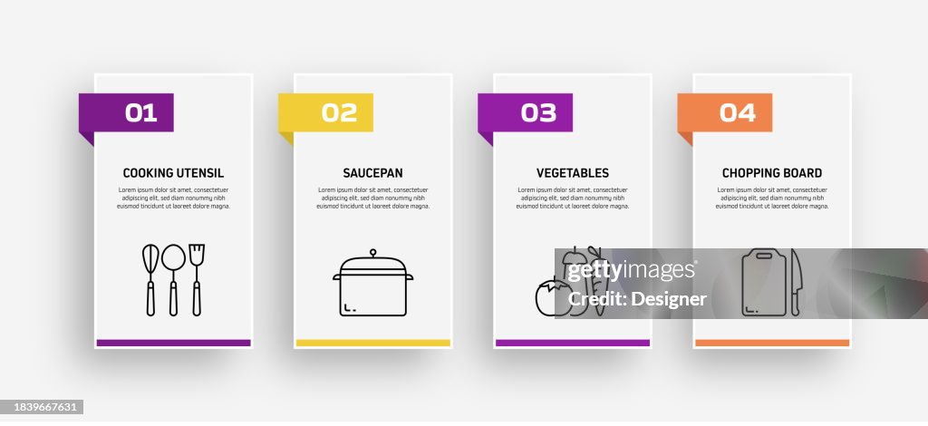 Cooking Process Infographic Cooking Related Process Infographic Template Process Timeline Chart ...