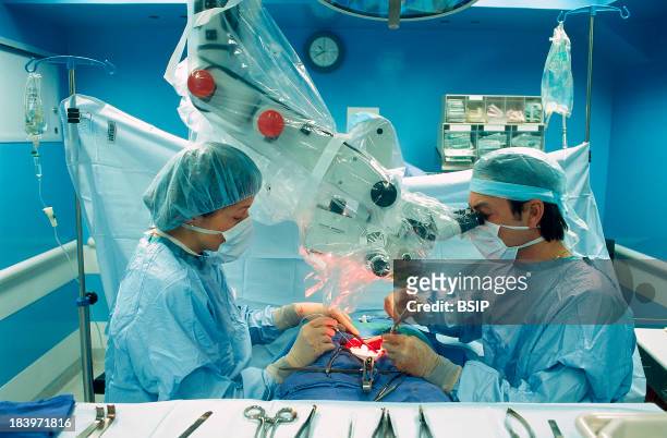 Surgery, Sainte-Isabelle Clinic In Abbeville, In The Haute-Normandie Region Of France.