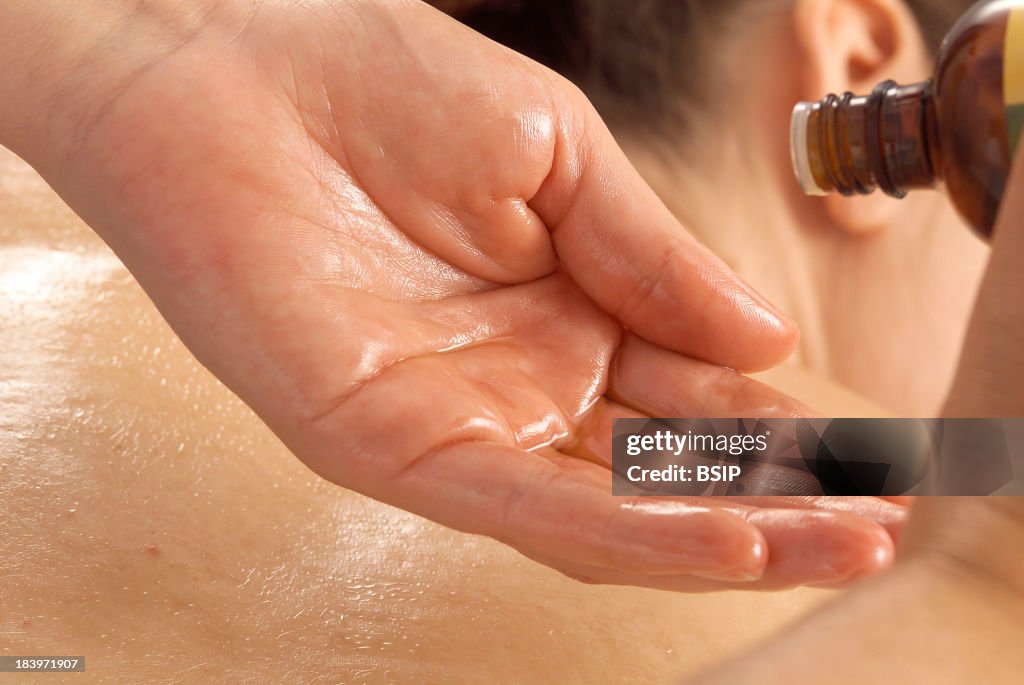 Woman Being Massaged