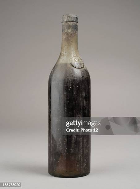 Cognac bottle from the house of Napoleon I in FontainebleauAlberto Ricci Photo