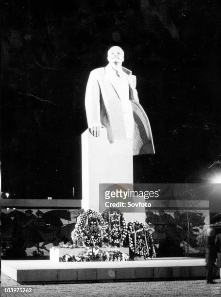 Unveilling Of Lenin'S Monument In Sofia, Nov. 5, 1971.