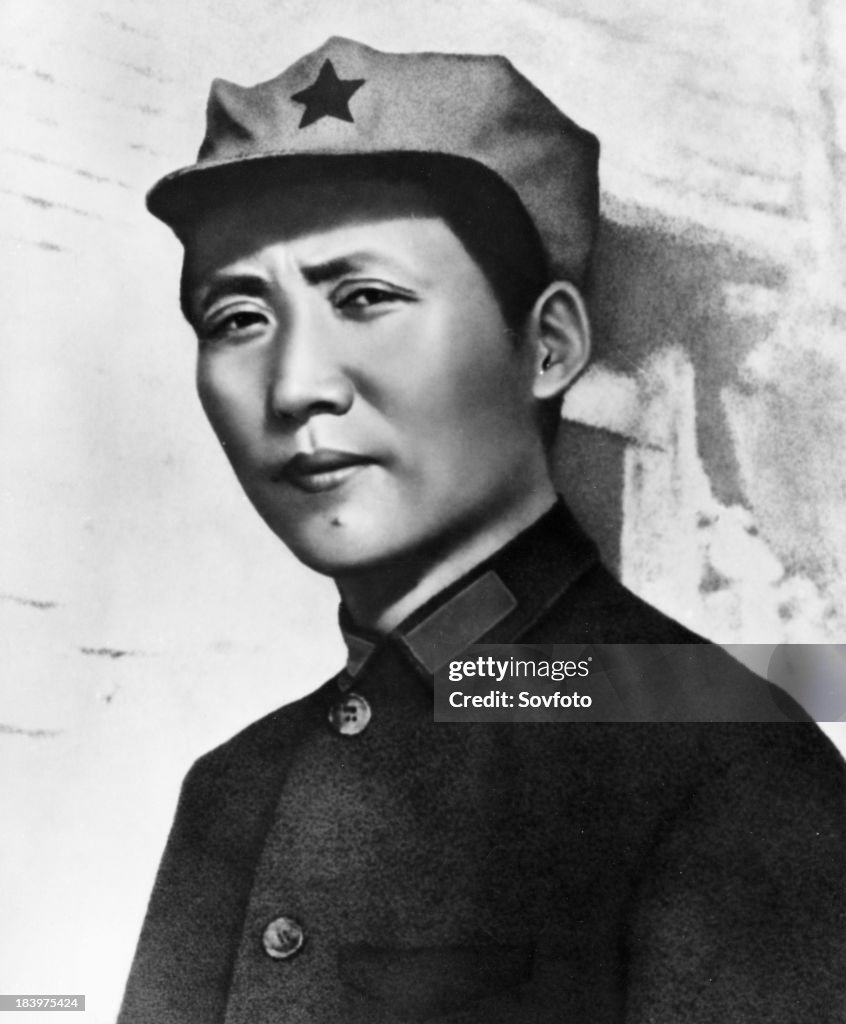 Mao Zedong in Northern Shaanxi Province after the Long March