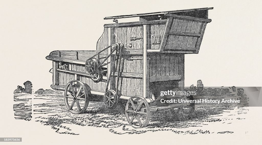 Clayton, Shuttleworth, And Co.'s Threshing Machine