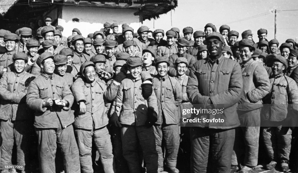 Korean War. American, British, and South Korean POW's who refused ...