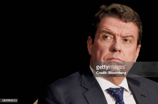 Colm Kelleher, president of institutional securities for Morgan Stanley, speaks during the 2013 Bretton Woods Committee International Council Meeting...