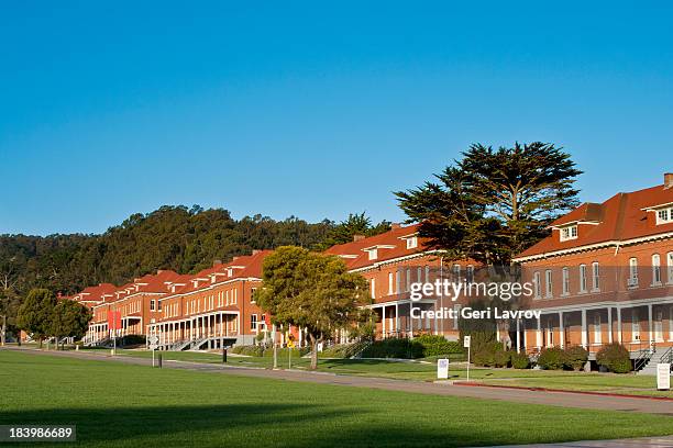 presidio national park, san francisco, ca - presidio stock-fotos und bilder