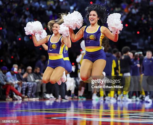 Indian Pacemates Members of the Indiana Pacemates dance team perform in the second ...