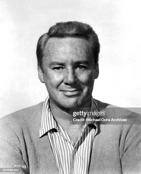 Actor Van Johnson poses for the movie " Yours, Mine and Ours" in 1968.