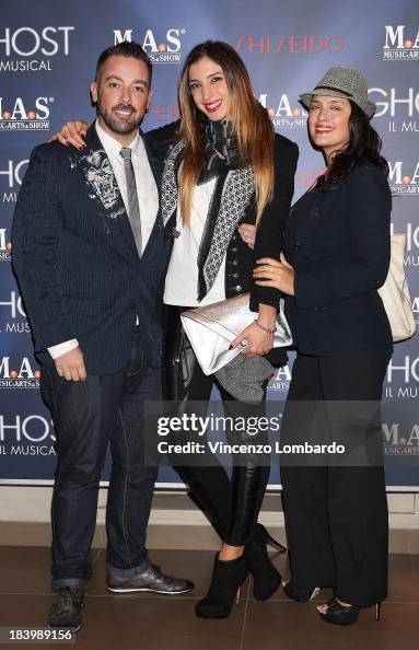 Matteo Osso,Margherita Zanatta and Micol Ronchi attend the opening