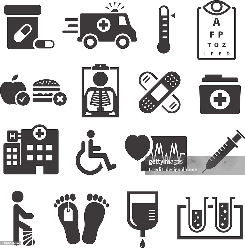 Healthcare And Medical Icons