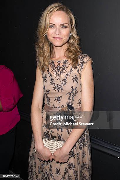 Actress Anna-Louise Plowman attends STARZ Networks Series "Da Vinci's Demons" and "Black Sails" Sleep No More Experience at The McKittrick Hotel on...