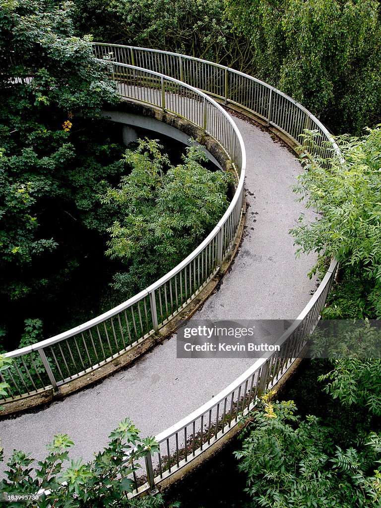 Curved Footbridge