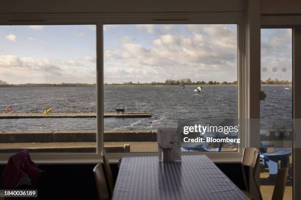 The Waterside Cafe at Farmoor Reservoir, operated by Thames Water Ltd., on the outskirts of Oxford, UK, on Wednesday, Nov. 15, 2023. Thames Water,...