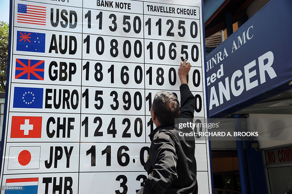 INDONESIA-ECONOMY-FOREX