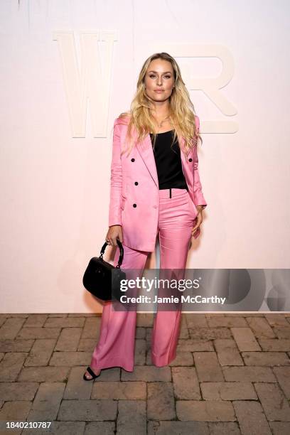Lindsey Vonn attends W Magazine And Ralph Lauren's Art Basel Celebration on December 07, 2023 in Miami Beach, Florida.