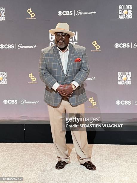 Comedian Cedric the Entertainer attends the nominations announcement for the 81st Golden Globe Awards, December 11 at the Beverly Hilton Hotel in...