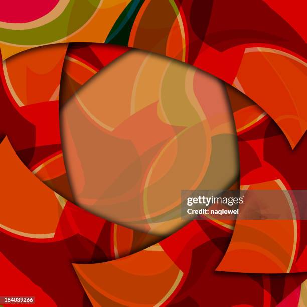 stockillustraties, clipart, cartoons en iconen met red texture pattern with shadow - draaideur