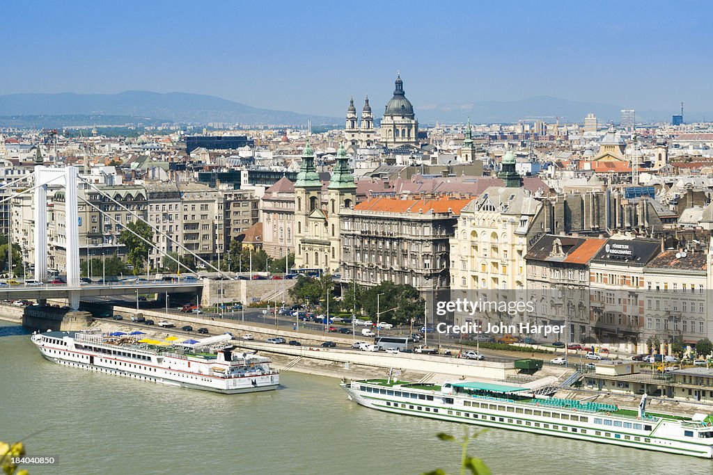 River Danube, Budapest, Hungary.