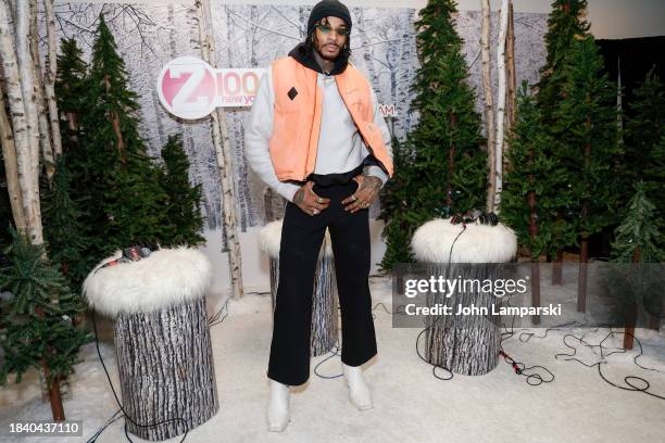 Owenn attends iHeartRadio z100's Jingle Ball 2023 - Pre Show at at The Hammerstein Ballroom at The Manhattan Center on December 08, 2023 in New York...